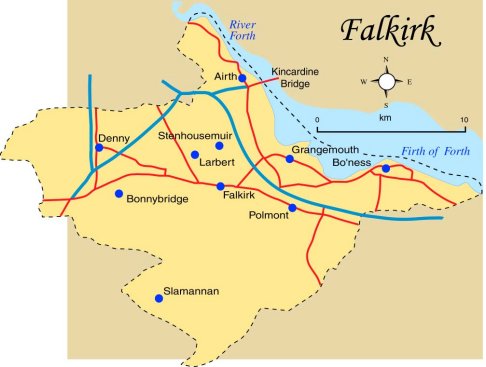 map-of-falkirk-area